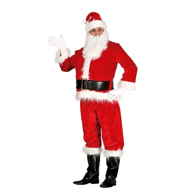 Costume Babbo Natale Lusso 3 Costume Babbo Natale Lusso