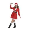 Costume Mamma Natale Con Copriscarpe Da Bambina 1 Costume Mamma Natale Con Copriscarpe Da Bambina -Vendite Costumi 050289