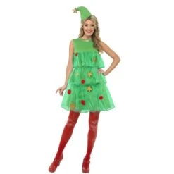 Costume Albero Di Natale Da Donna