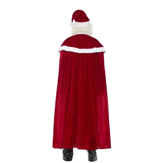 Costume Babbo Natale Con Mantello 4 Costume Babbo Natale Con Mantello - immagine 2
