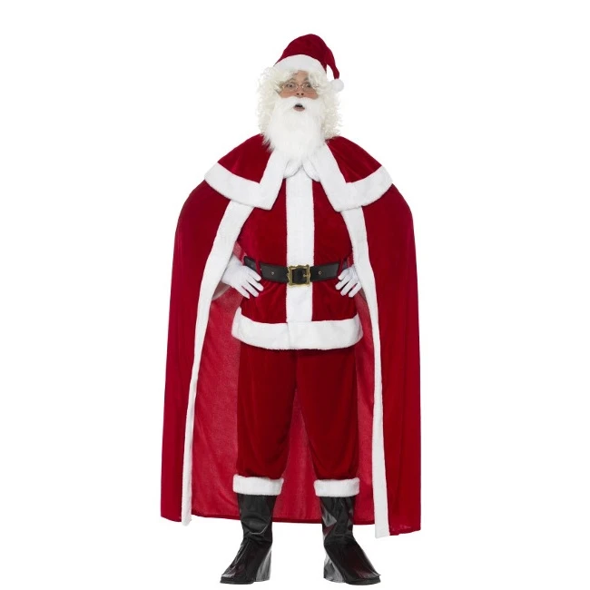 Costume Babbo Natale Con Mantello 3 Costume Babbo Natale Con Mantello