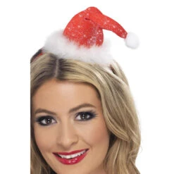 Cerchietto Mini Cappello Mamma Natale