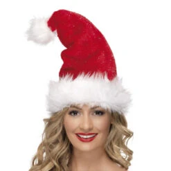Cappello Classico Da Babbo Natale Da Adulto