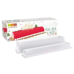 Stampo Tronchetto Di Natale 33 X 11,5 Cm - Scrapcooking