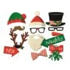 Kit Photo Booth Di Natale - 13 Unità -Vendite Costumi 111146