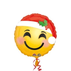 Palloncino Babbo Natale Emoji Da 43 Cm - Anagram
