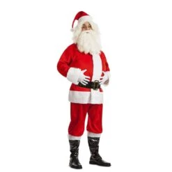 Costume Babbo Natale Classico Da Adulto
