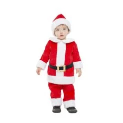 Costume Babbo Natale Con Cintura Da Bebè