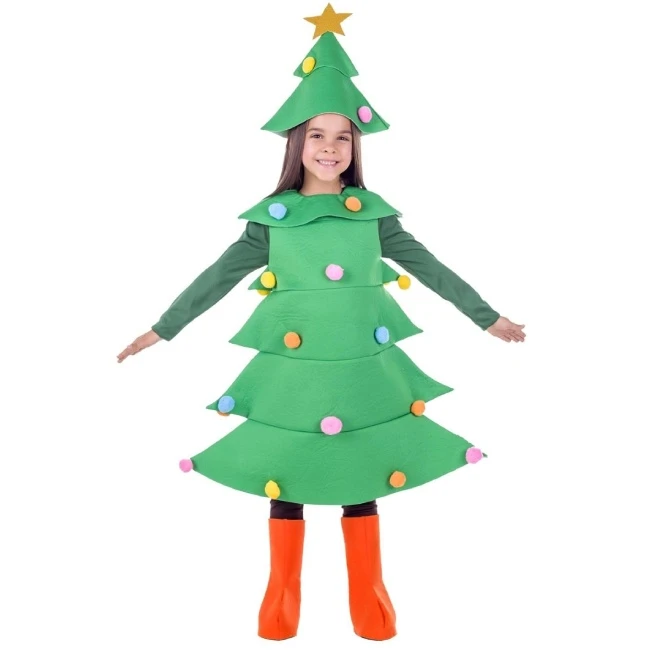 Costume Albero Di Natale Infantile 3 Costume Albero Di Natale Infantile