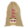 Sacco Babbo Natale HoHoHo Da 75 X 50 Cm 2 Sacco Babbo Natale HoHoHo Da 75 X 50 Cm -Vendite Costumi 22BB