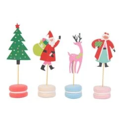 Capsule Per Cupcake Con Picking Di Babbo Natale - 24 Pz. 8 Capsule Per Cupcake Con Picking Di Babbo Natale - 24 Pz. -Vendite Costumi 3AWN 2