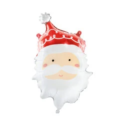 Palloncino Testa Babbo Natale Da 37 X 60 Cm - PartyDeco