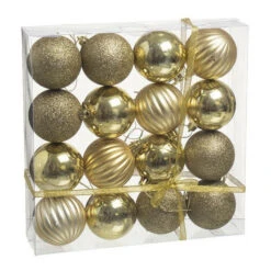 Palline Di Natale Da 6 Cm - 16 Unità -Vendite Costumi 7IWF