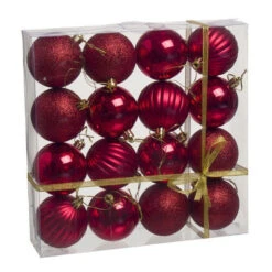 Palline Di Natale Da 6 Cm - 16 Unità -Vendite Costumi 8HAI