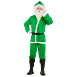 Costume Classico Colorato Babbo Natale Da Uomo -Vendite Costumi APEY