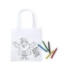 Borsa Da Colorare Di Babbo Natale - 1 Pz. -Vendite Costumi BLGP