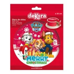 Cialda Commestibile Paw Patrol Natale Da 20 Cm - Dekora 7 Cialda Commestibile Paw Patrol Natale Da 20 Cm - Dekora -Vendite Costumi BOTO 2