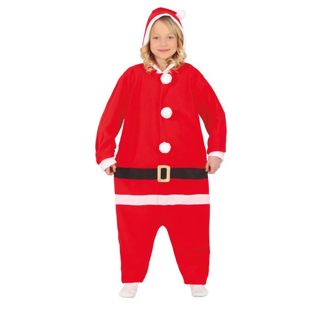 Costume Babbo Natale Con Cappuccio Infantile 3 Costume Babbo Natale Con Cappuccio Infantile