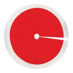 Tappeto Albero Natale Rosso - 1,20 M
