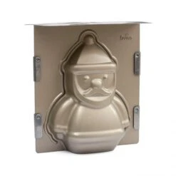 Stampo In Metallo Babbo Natale 3D Da 22 Cm - Decora