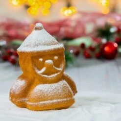 Stampo In Metallo Babbo Natale 3D Da 22 Cm - Decora -Vendite Costumi DQI4 4