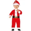 Costume Da Babbo Natale Con Cappello Il Mio Primo Natale Per Bambini -Vendite Costumi F6ZL