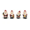 Figure Babbo Natale Allegro Per Roscon Da 3,5 A 4 Cm - Dekora - 50 Unità -Vendite Costumi FSGU