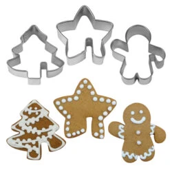 Tagliapasta Natale Per Tazze - R&M - 3 Unità