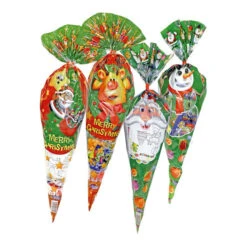 Sacchetto Caramelle Natale Formato Grande - 1 Unità