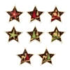 Decorazioni Di Zucchero Stelle Di Natale Da 4,4 X 4,6 Cm - Dekora - 48 Unità