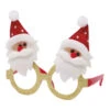 Occhiali Dorati Con Babbo Natale 2 Occhiali Dorati Con Babbo Natale -Vendite Costumi HBEP