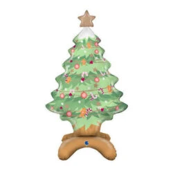 Mappamondo Decorato Per Albero Di Natale 79 X 77 X 24 Cm - Grabo