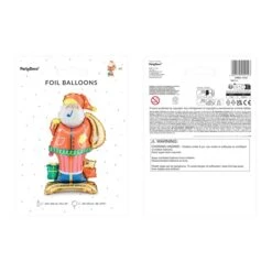 Palloncino Babbo Natale Con Regali 1,06 X 0,63 M - PartyDeco -Vendite Costumi I7OA 2