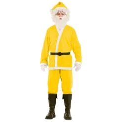 Costume Classico Colorato Babbo Natale Da Uomo -Vendite Costumi IANB