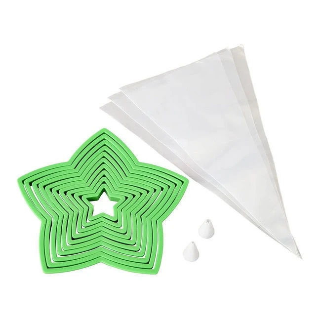 Kit Albero Di Natale - Wilton - 15 Pezzi. 4 Kit Albero Di Natale - Wilton - 15 Pezzi. - immagine 2