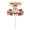 Cake Topper Babbo Natale Con Regali 16,5 X 10 Cm - Dekora -Vendite Costumi IHKQ