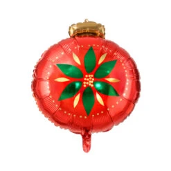 Palloncino Pallina Di Natale 45 X 45 Cm - Partydeco