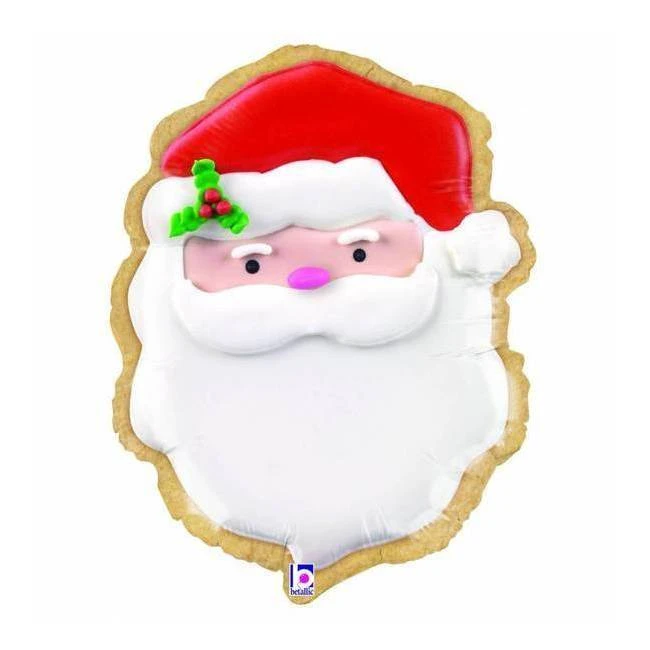 Palloncino Biscotto Babbo Natale Da 61 Cm - Grabo 3 Palloncino Biscotto Babbo Natale Da 61 Cm - Grabo