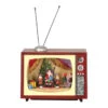 TV Con Babbo Natale Con Luci, Musica E Movimento 24 X 14 X 20,5 Cm -Vendite Costumi JEKE