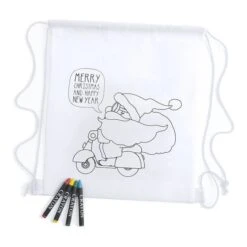 Zaino Da Colorare Babbo Natale - 1 Unità
