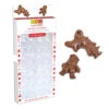 Stampo In Plastica Rigida Babbo Natale Di Cioccolato Da 27,5 Cm - Scrapcooking - 10 Cavità -Vendite Costumi JWMR