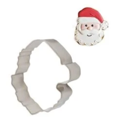 Tagliapasta Viso Babbo Natale 9,5 X 8,5 Cm - Sweetkolor