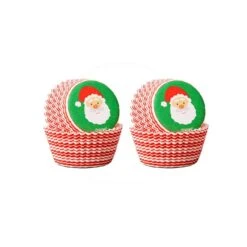 Pirottini Mini Cupcake Babbo Natale - Wilton - 100 Unità