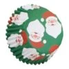 Pirottini Cupcake Babbo Natale - Interno In Alluminio - PME - 30 Unità