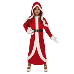 Costume Lungo Mamma Natale Da Bambina