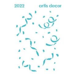 Stencil Coriandoli Di Natale 15 X 20 Cm - Artis Decor - 1 Unità