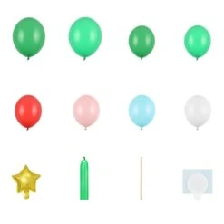 Albero Di Natale Con Palloncini - PartyDeco - 98 Unità 8 Albero Di Natale Con Palloncini - PartyDeco - 98 Unità -Vendite Costumi OM6X 2