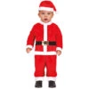 Costume Da Babbo Natale Con Cappello E Cintura Per Bambino 1 Costume Da Babbo Natale Con Cappello E Cintura Per Bambino -Vendite Costumi PKLG