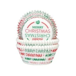 Pirottini Cupcake Buon Natale - House Of Marie - 50 Unità