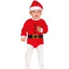 Costume Da Babbo Natale Per Bambino Con Cintura -Vendite Costumi QBZT